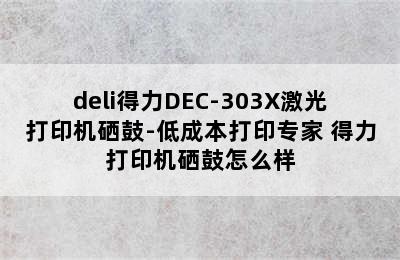 deli得力DEC-303X激光打印机硒鼓-低成本打印专家 得力打印机硒鼓怎么样